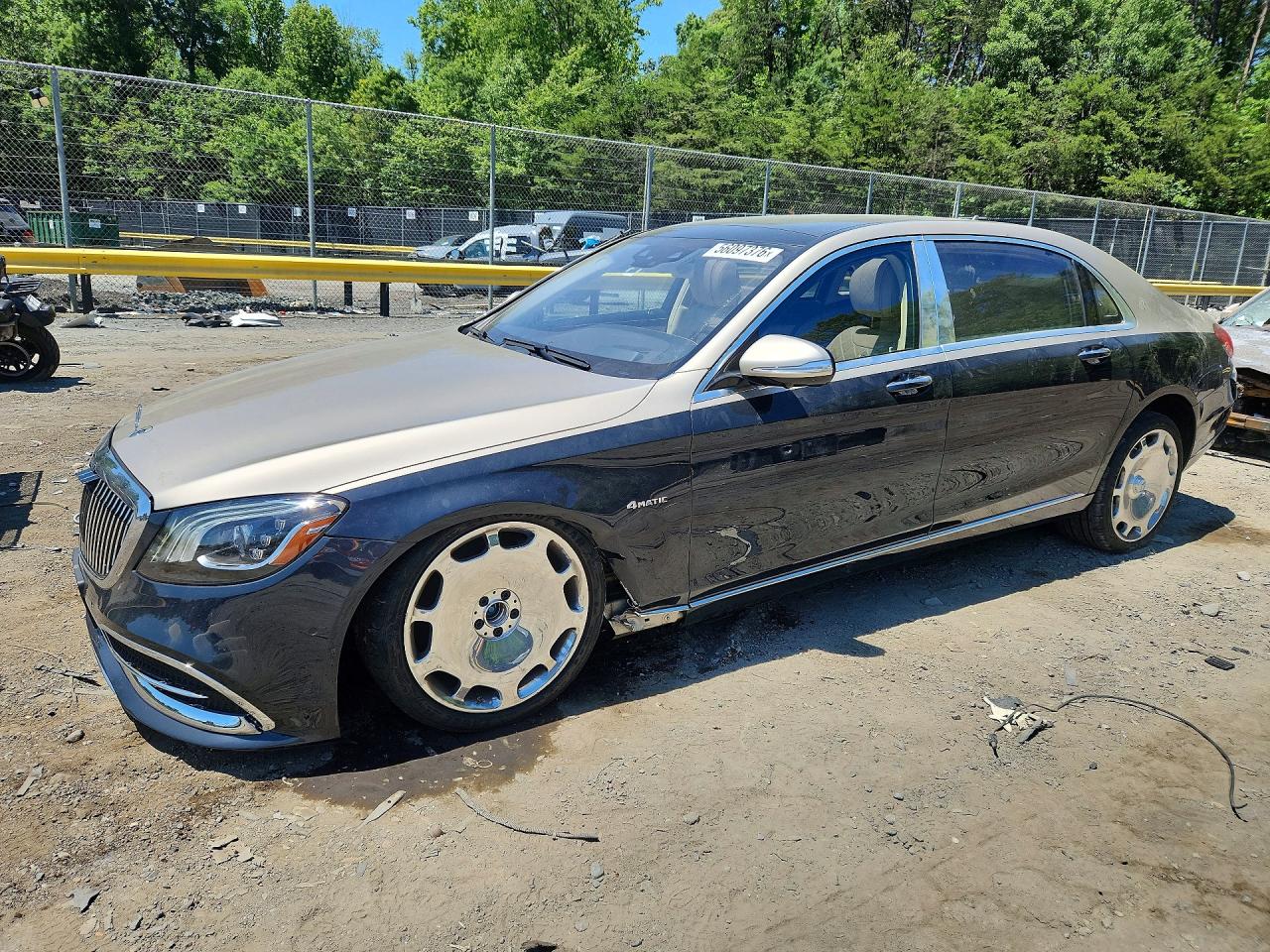2020 Mercedes-Benz S 560 Maybach, VIN W1KUX8GB4LA551877 — Front end