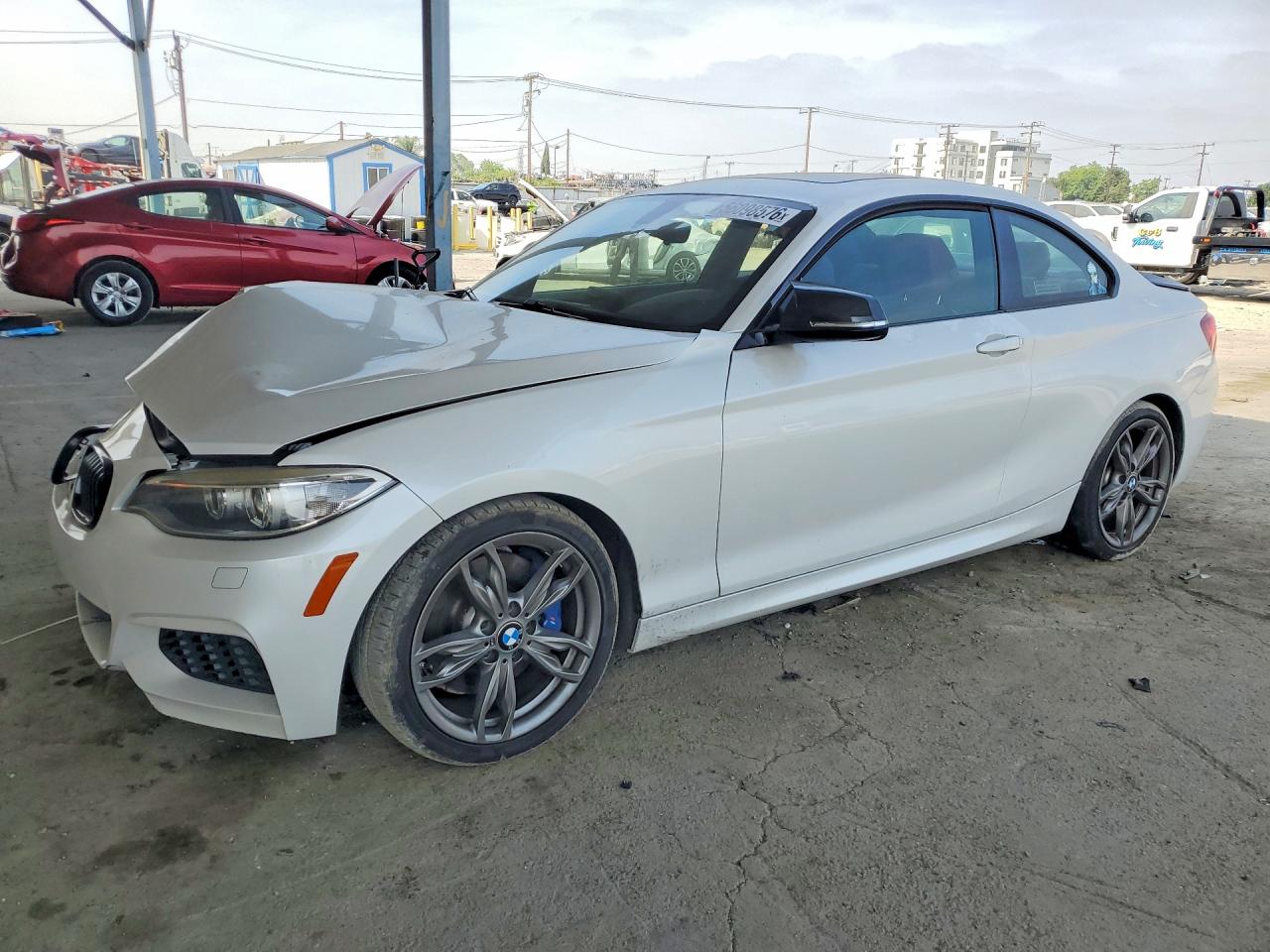 2015 BMW 2 Series M235i xDrive, VIN WBA1J9C54FVX99254 — Front end