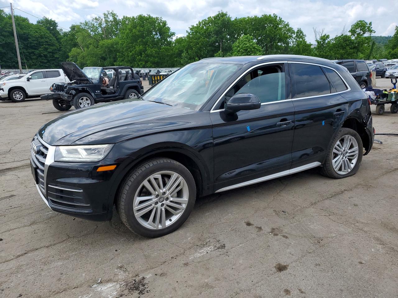 2020 Audi Q5 Premium Plus, VIN WA1BNAFY1L2018197 — Side