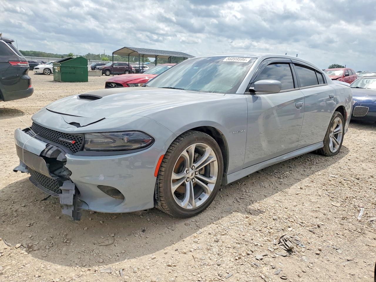 2021 Dodge Charger R/T, VIN 2C3CDXCT4MH584408 — Front end