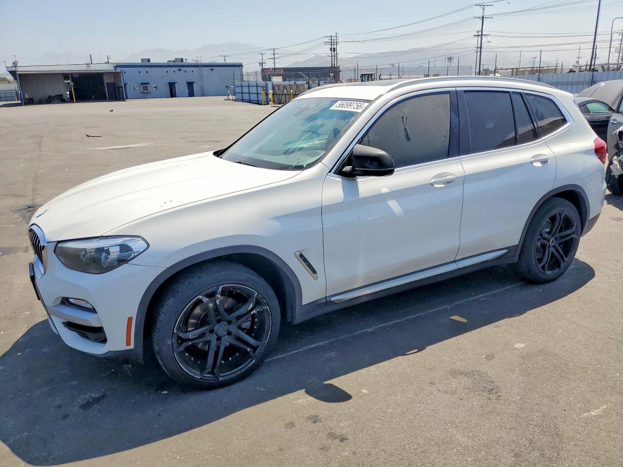 2019 BMW X3 sDrive30i, VIN 5UXTR7C55KLF24525 — Rear end