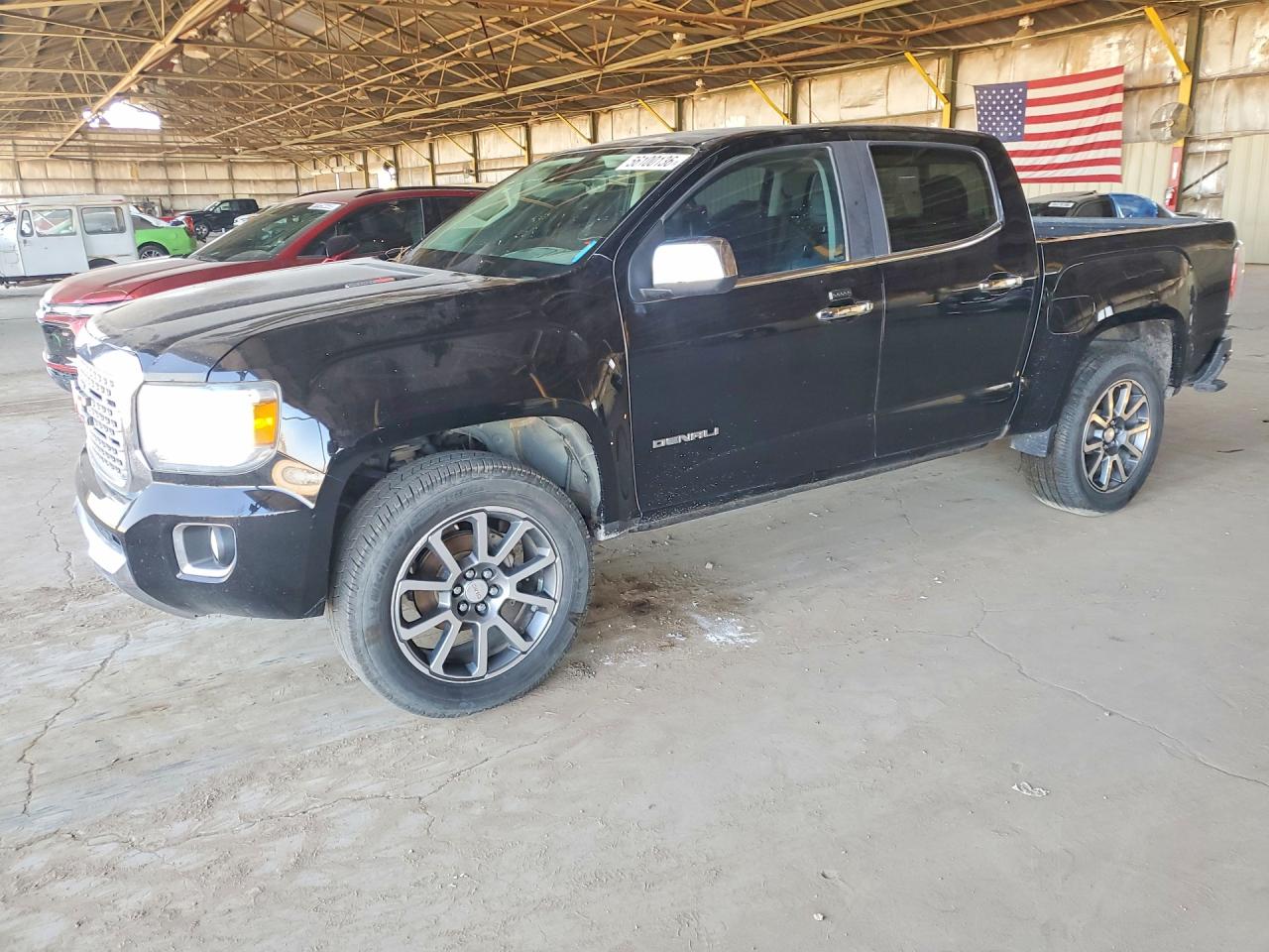 2018 GMC Canyon 4WD Denali, VIN 1GTP6EE13J1234351 — Rear end