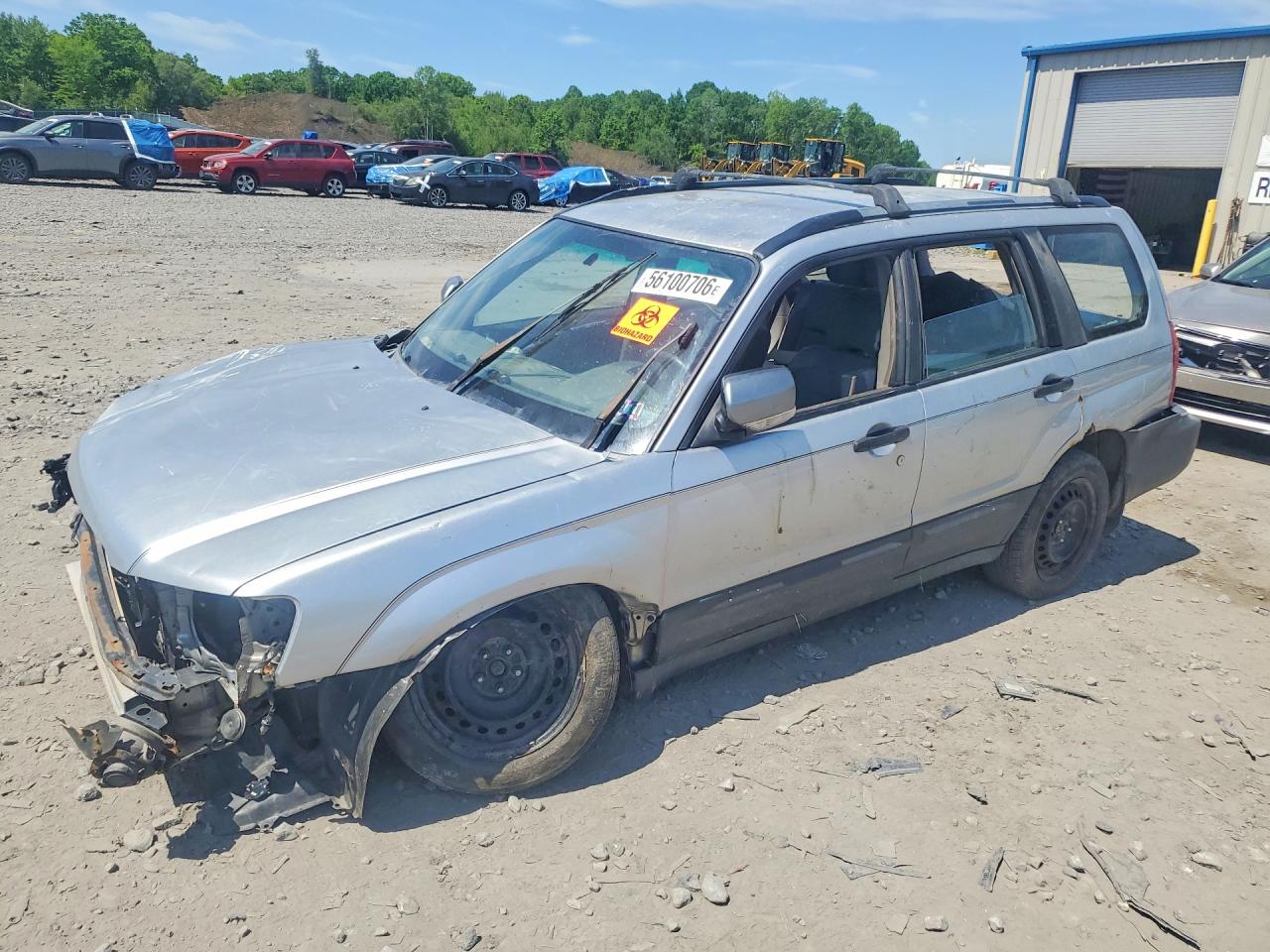 2005 Subaru Forester X, VIN JF1SG636X5G751893 — Front end