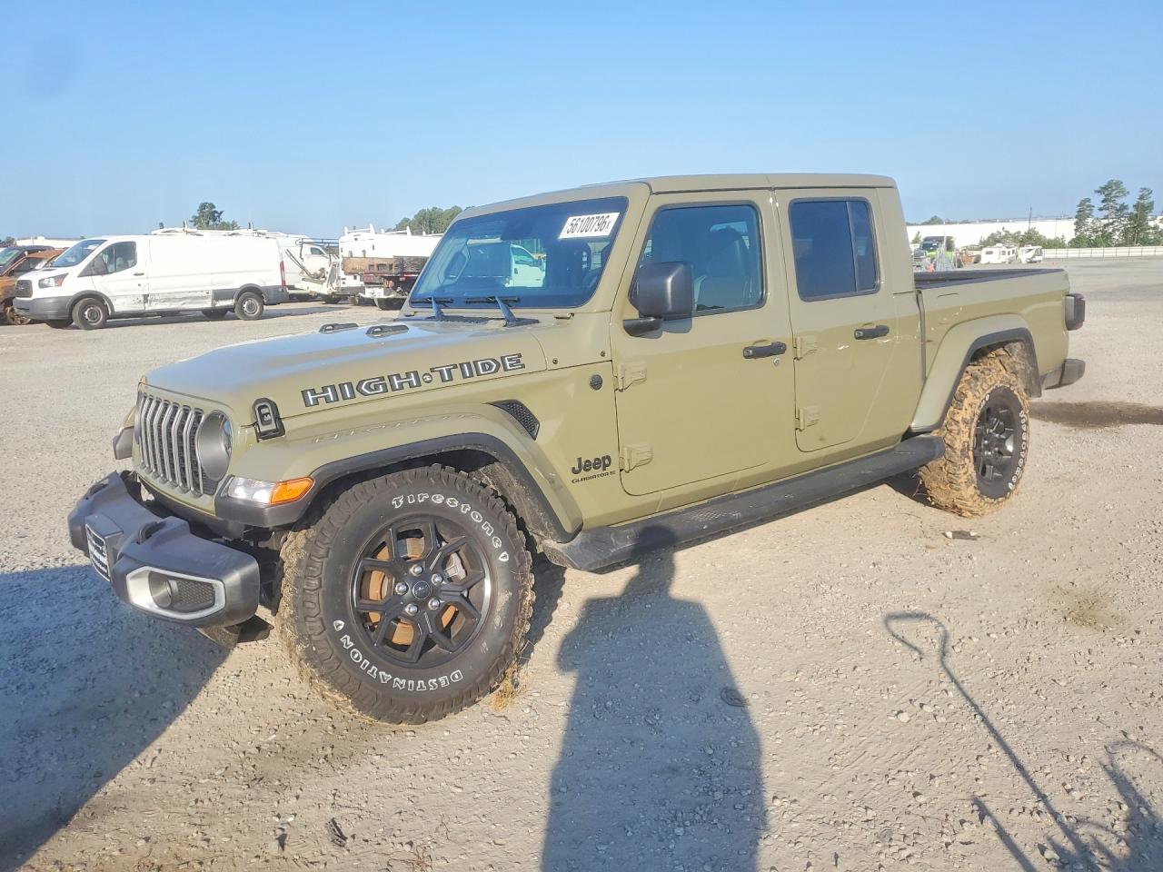 2025 Jeep Gladiator High Tide, VIN 1C6PJTAG8SL550144 — Side