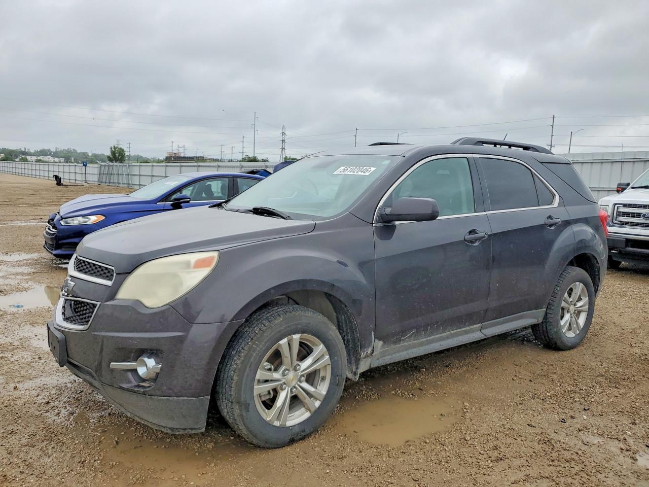 2013 Chevrolet Equinox LT, VIN 2GNALPEK5D6368709 — Front end