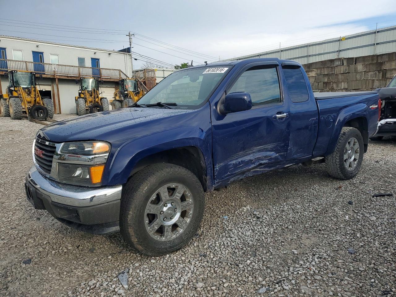 2012 GMC Canyon SLE1, VIN 1GTJ6MFE8C8139683 — Бок