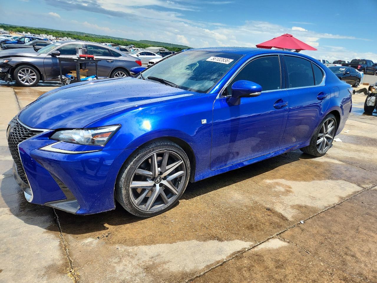 2019 Lexus GS 350 F Sport, VIN JTHBZ1BL1KA018210 — Side