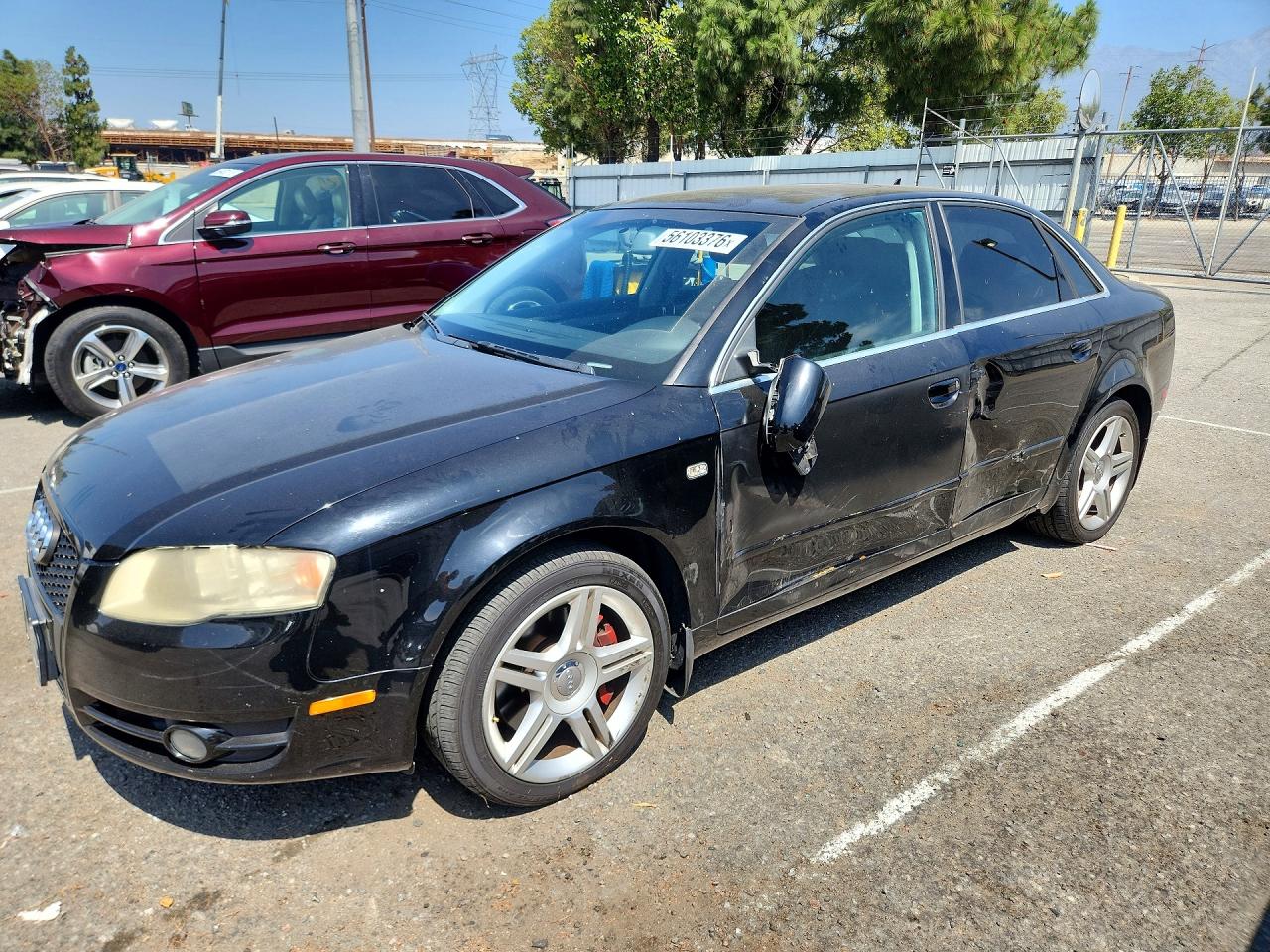 2007 Audi A4 2.0T, VIN WAUAF78E47A016697 — Бок
