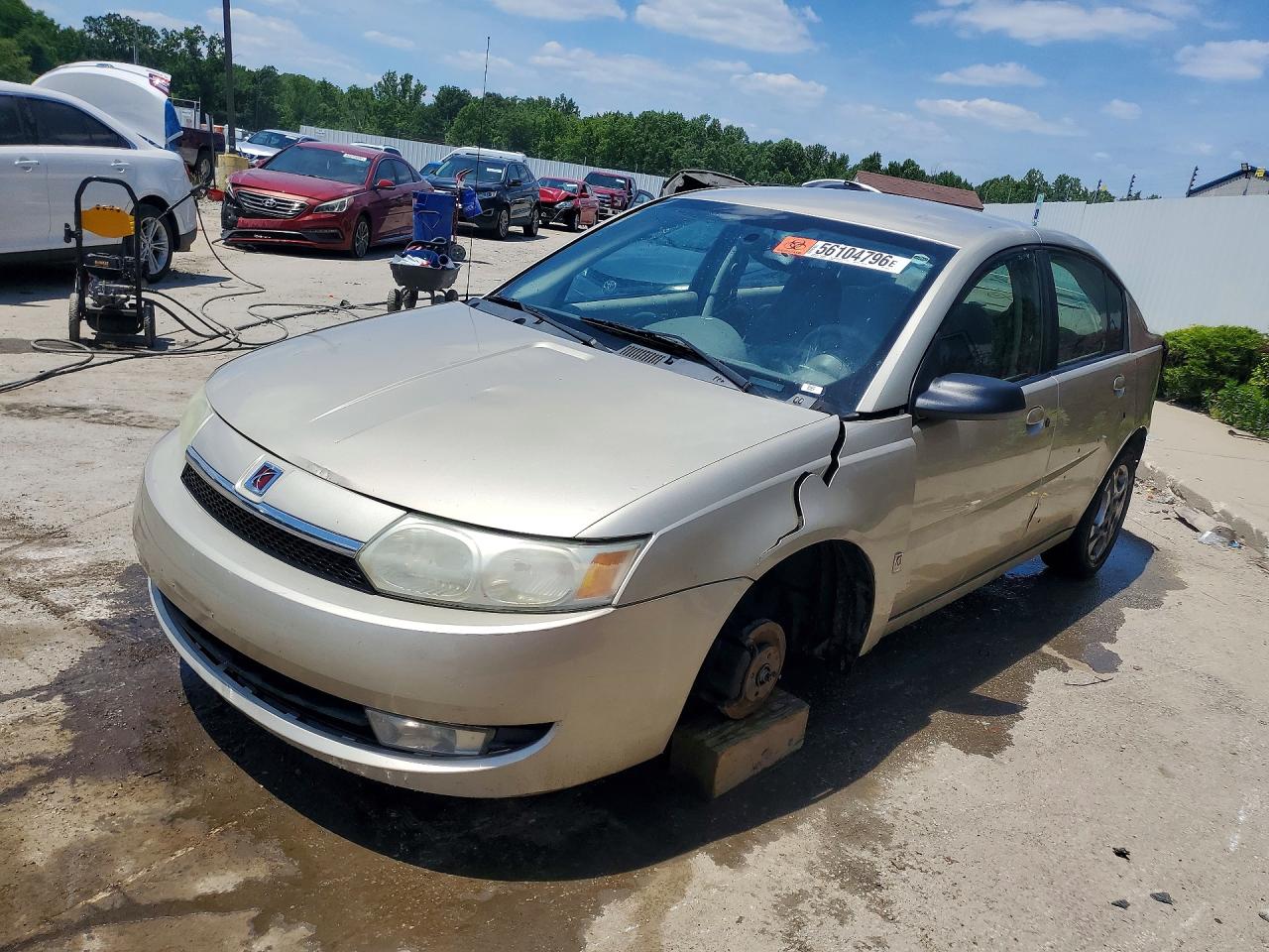 2004 Saturn ION ION 3, VIN 1G8AL52F04Z213200 — Rear end
