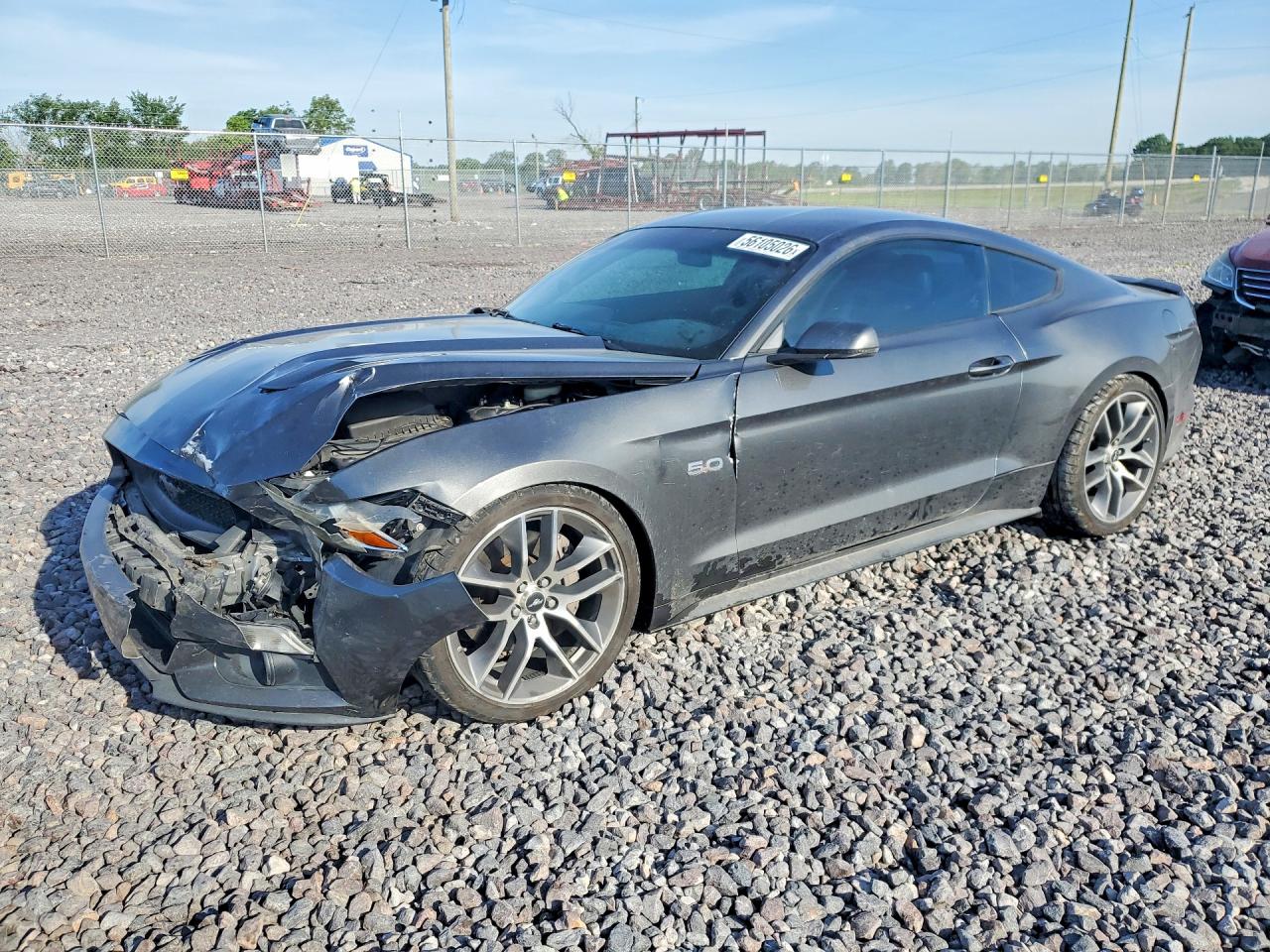 2015 Ford Mustang GT Premium, VIN 1FA6P8CF0F5385761 — Front end