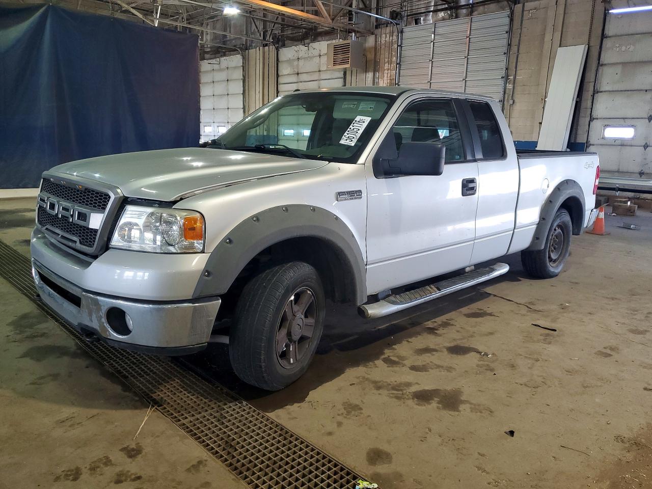 2008 Ford F-150 XLT, VIN 1FTPX14VX8FA01865 — Interior fire