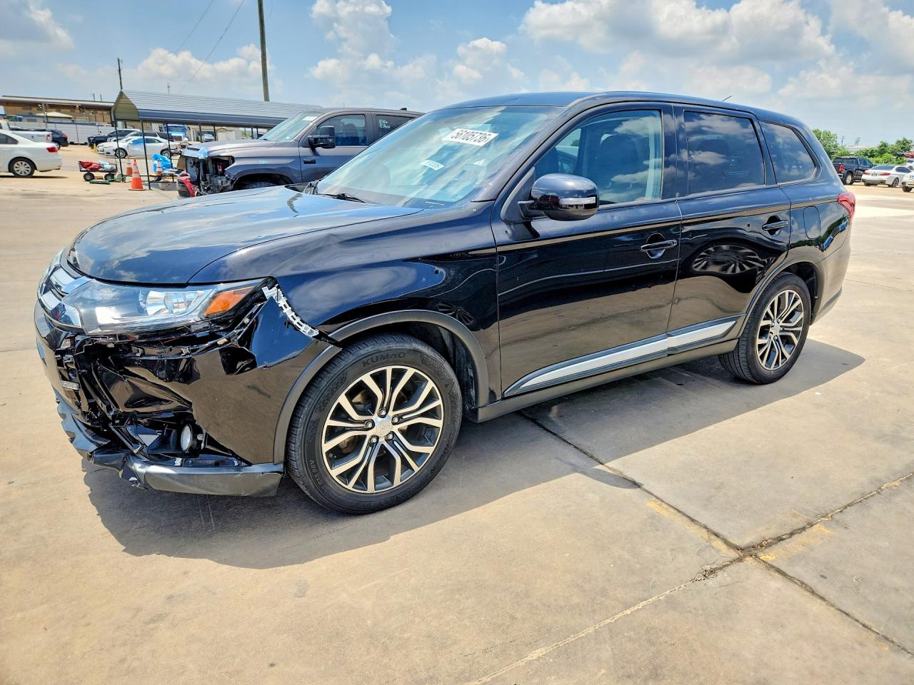 2016 Mitsubishi Outlander SE, VIN JA4AD3A38GZ011797 — Hail
