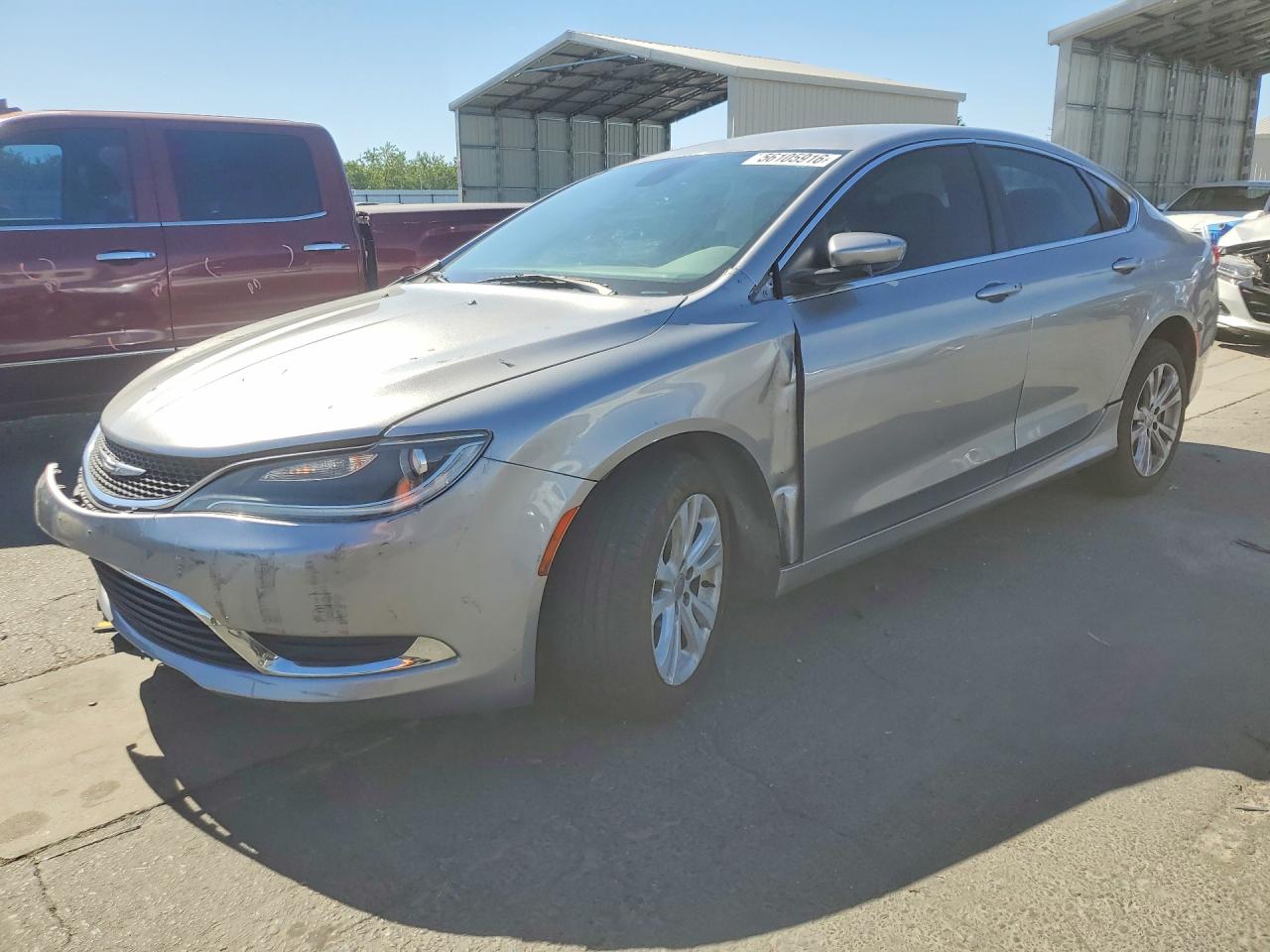 2017 Chrysler 200 Limited Platinum, VIN 1C3CCCAB8HN510119 — Перед