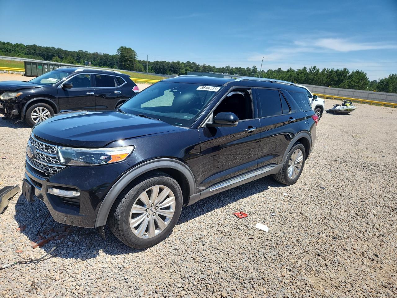 2020 Ford Explorer Limited, VIN 1FMSK7FH3LGA09694 — Перед