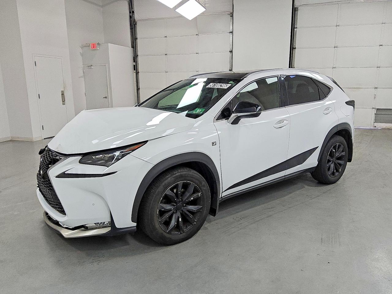 2016 Lexus NX F Sport, VIN JTJBARBZ5G2084768 — Front end