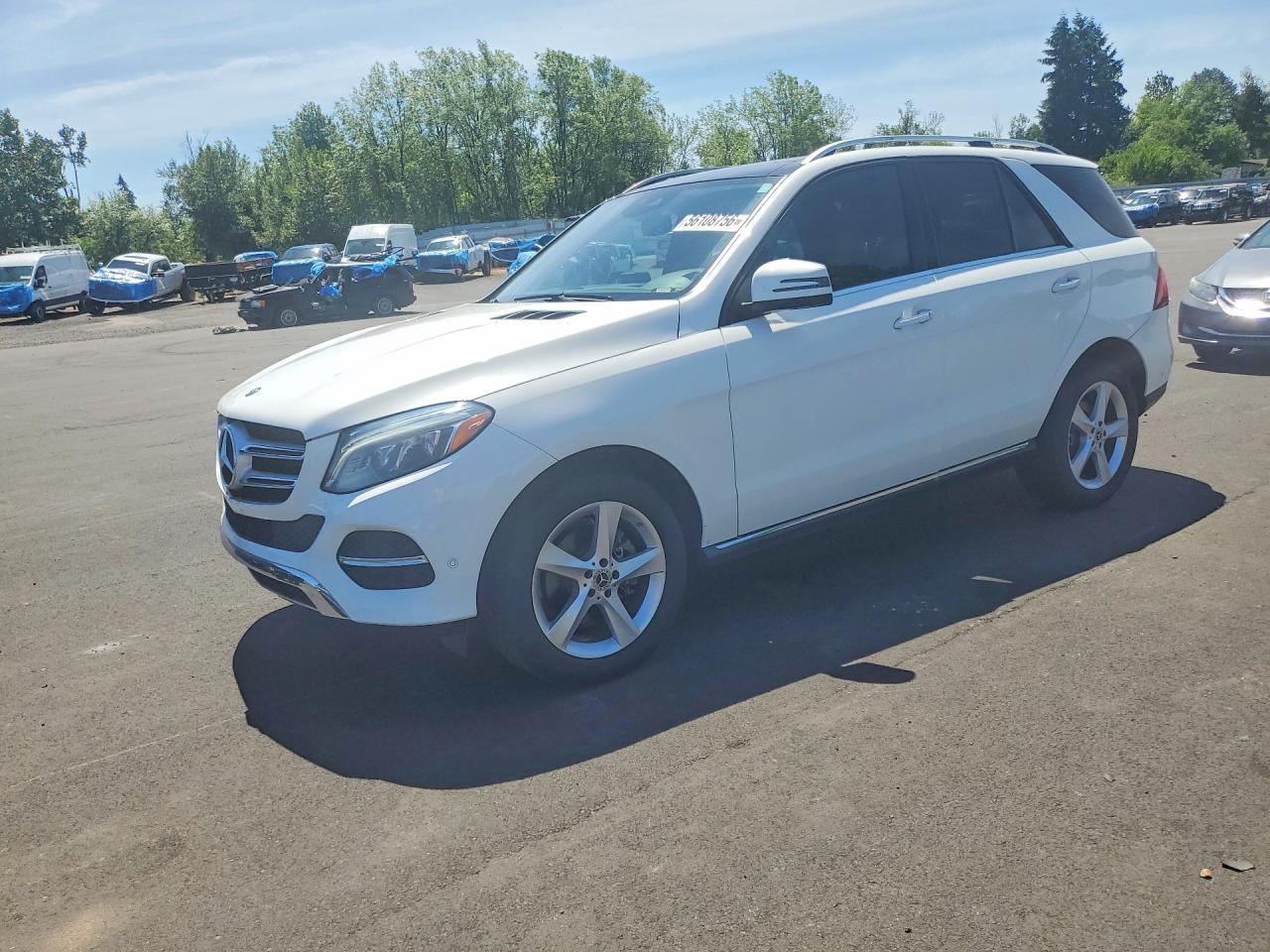 2017 Mercedes-Benz GLE 350, VIN 4JGDA5HB5HA991201 — Normal wear