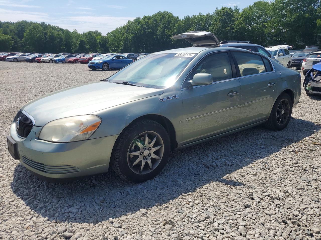 2006 Buick Lucerne CXL, VIN 1G4HD57276U206778 — Roof