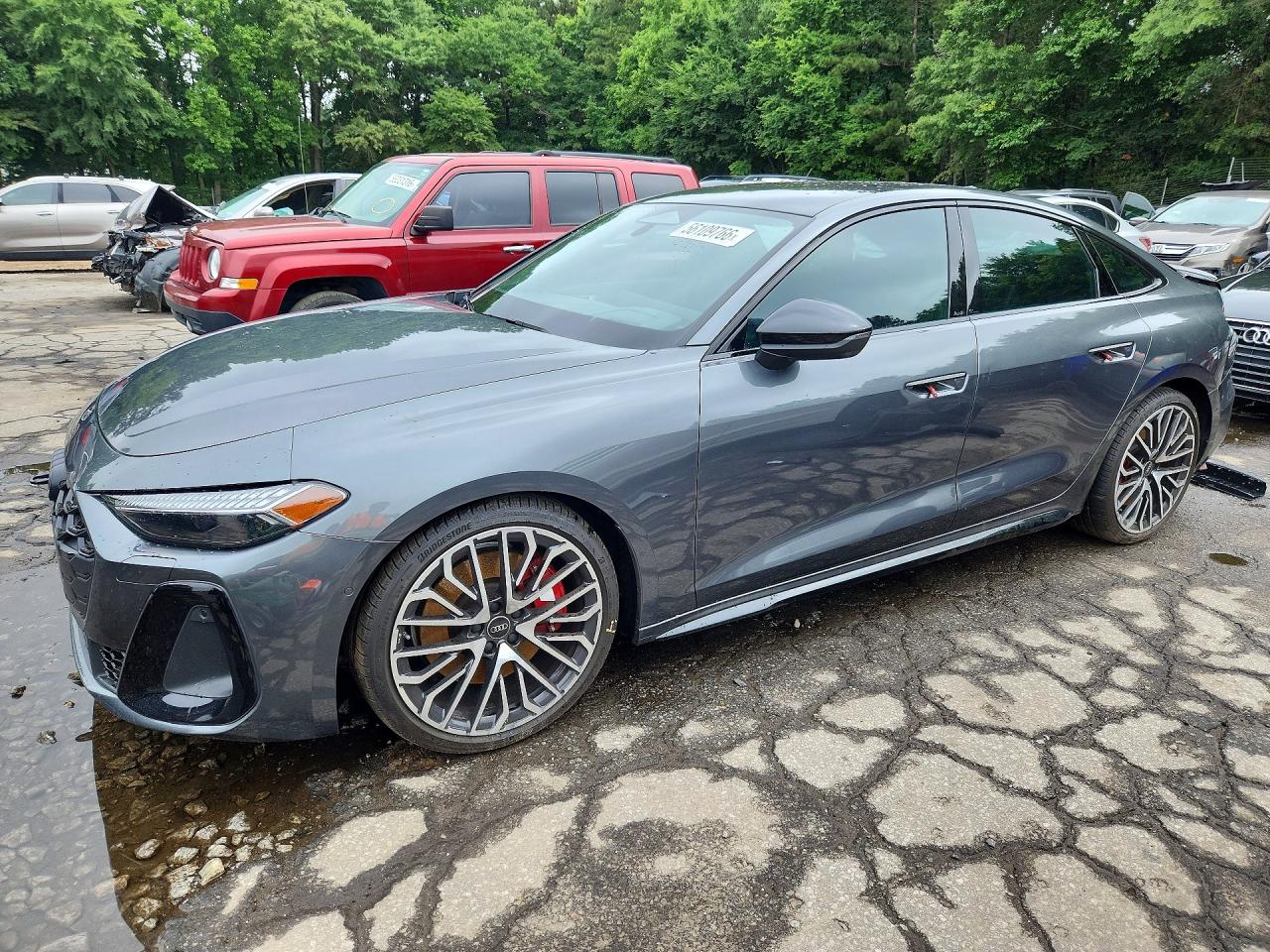 2025 Audi S5 Premium Plus, VIN WAU25CFU9SN041736 — Зад