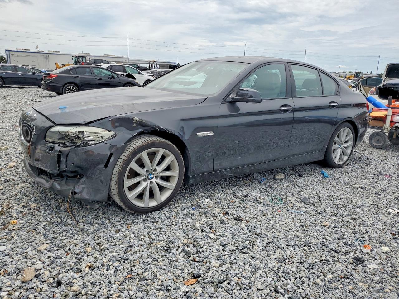 2011 BMW 5 Series 535i, VIN WBAFR7C50BC802935 — Front end
