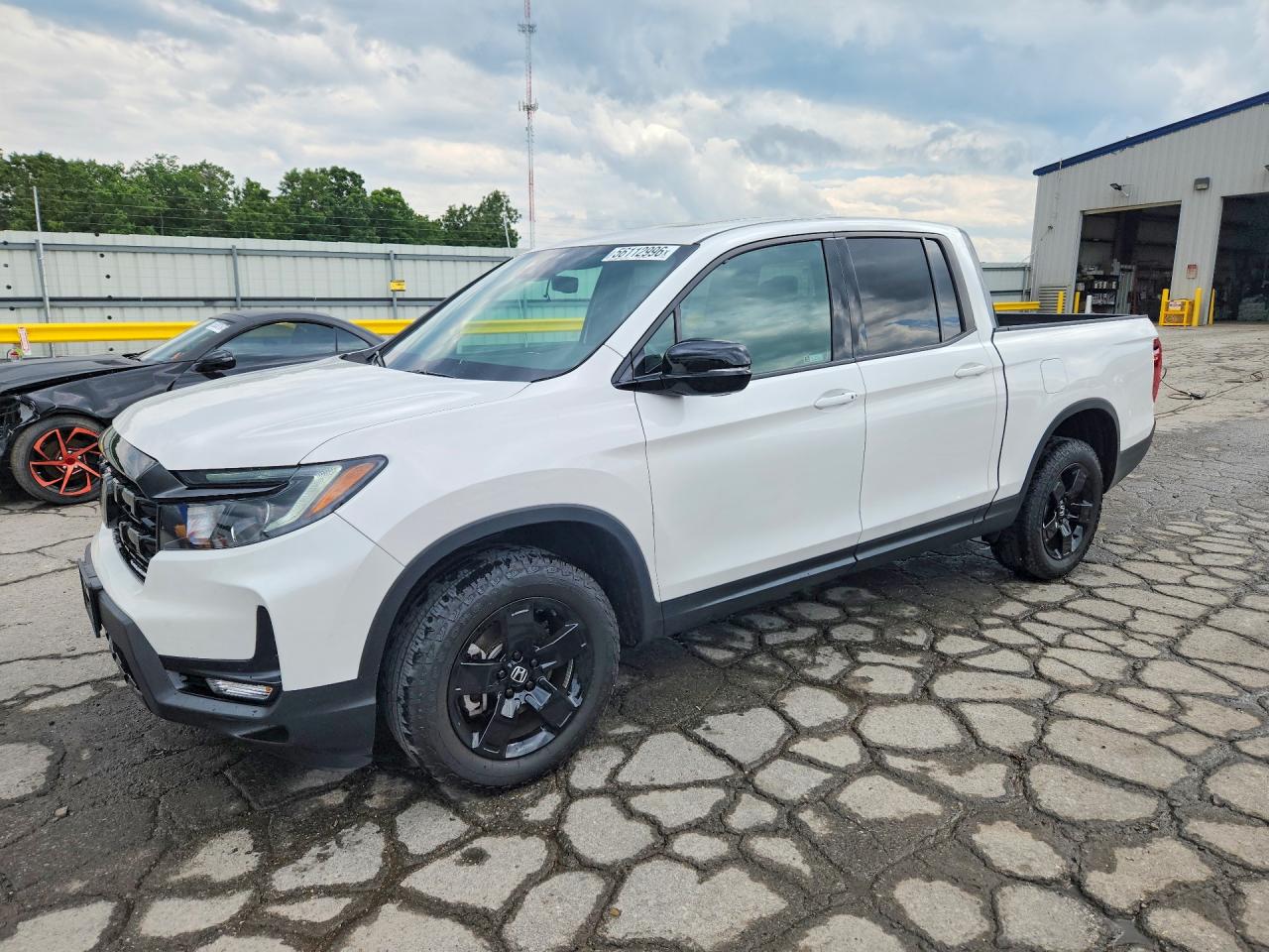 2025 Honda Ridgeline Black Edition, VIN 5FPYK3F86SB027663 — Vandalism