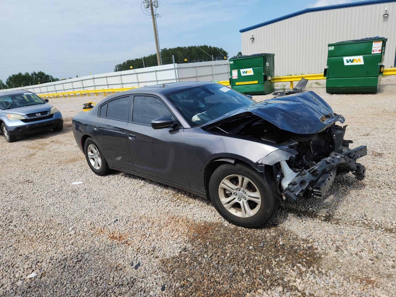 2022 Dodge Charger SXT, VIN 2C3CDXBG4NH197511 — Перед
