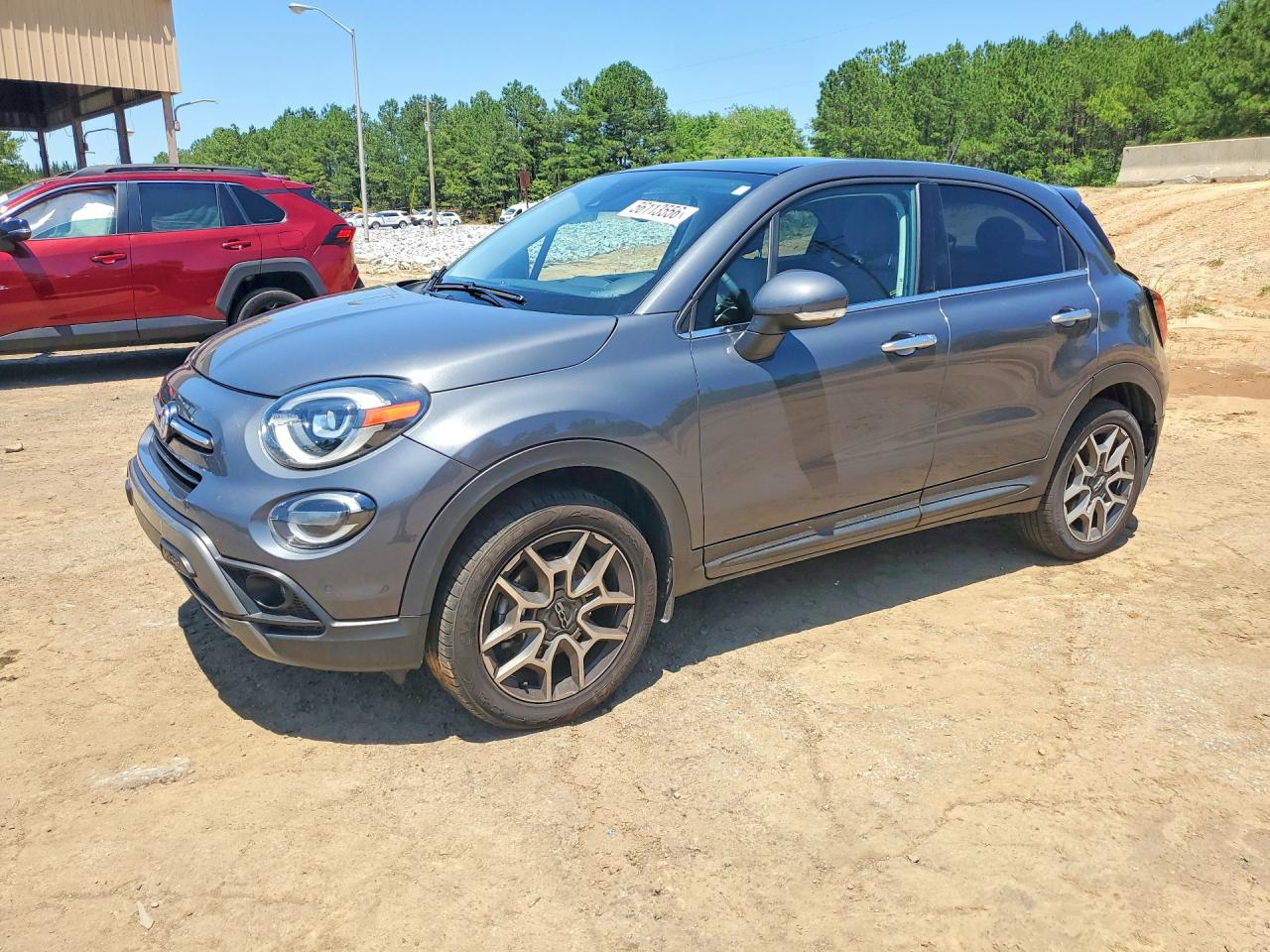 2020 FIAT 500X Trekking Plus, VIN ZFBNFYD15LP867088 — Rear end