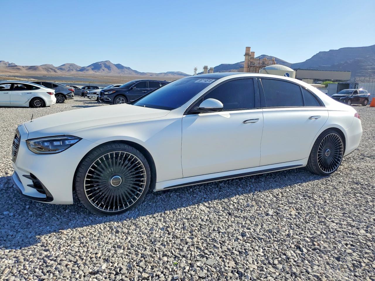 2025 Mercedes-Benz S 580, VIN W1K6G7GB9SA325433 — Vandalism