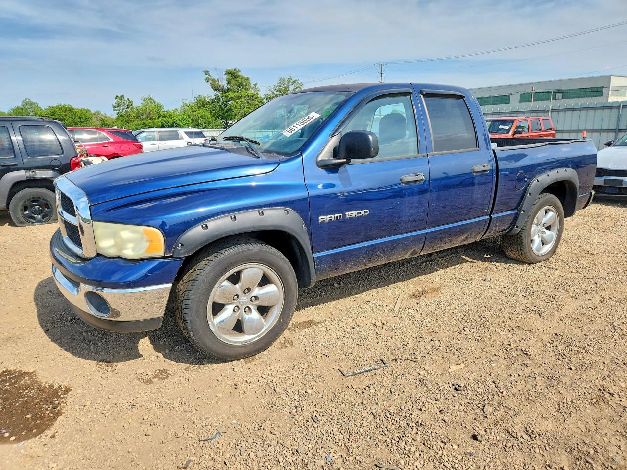 2003 Dodge 1500 ST, VIN 1D7HA18N03J669606 — Burn