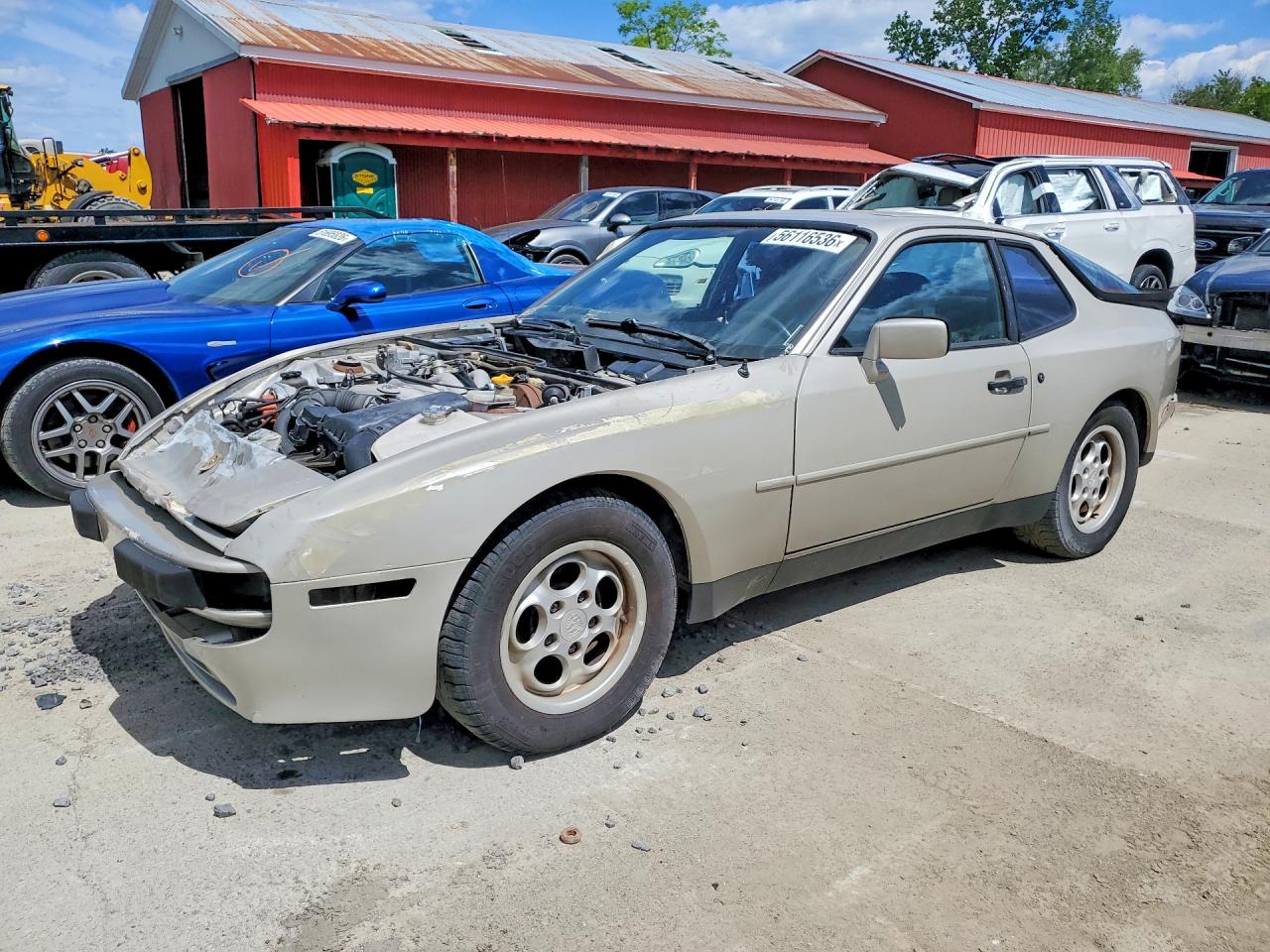 1984 Porsche 944, VIN WP0AA0944EN453698 — Перед
