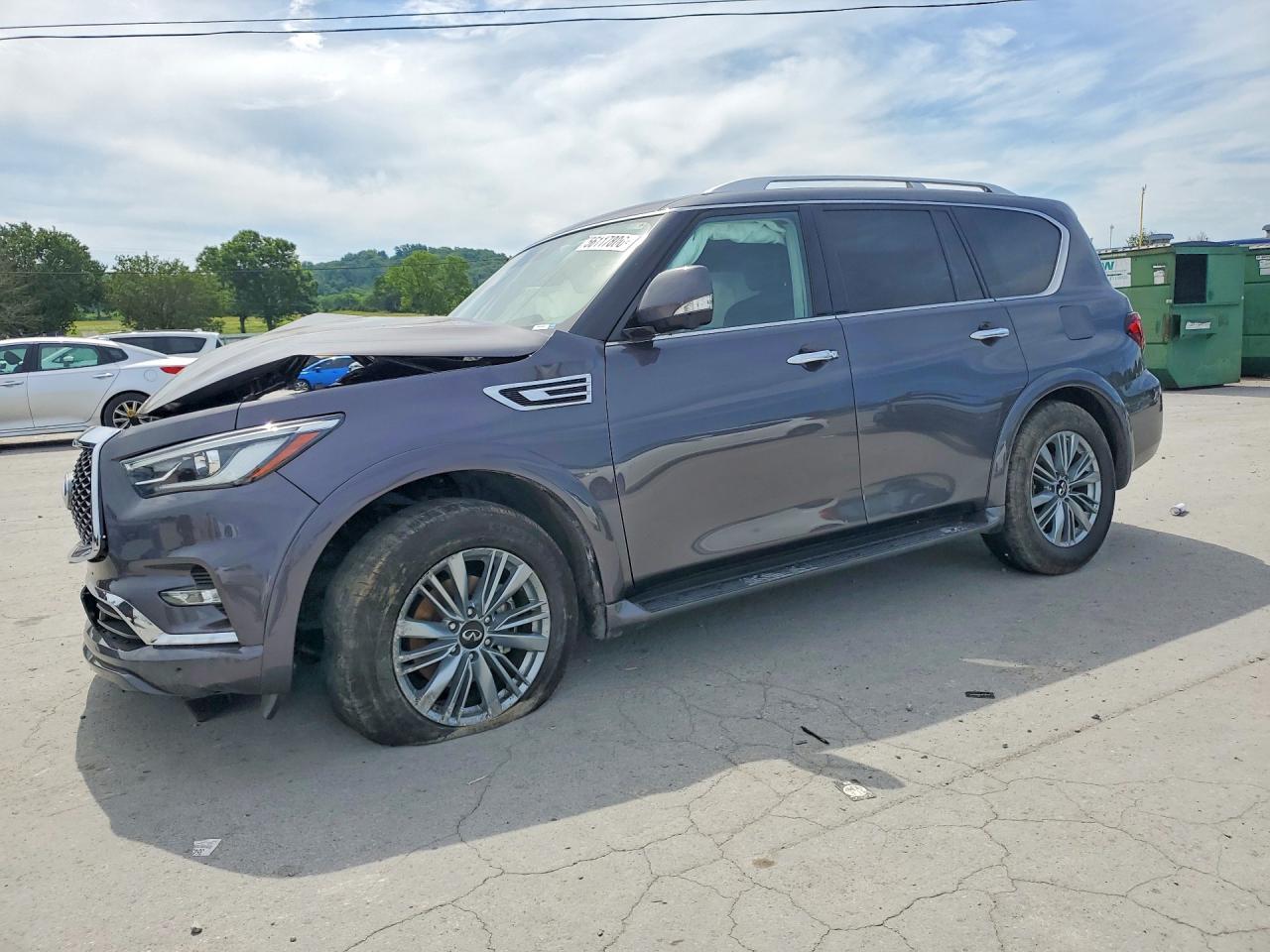 2024 Infiniti QX80 Luxe, VIN JN8AZ2AE7R9329162 — Front end