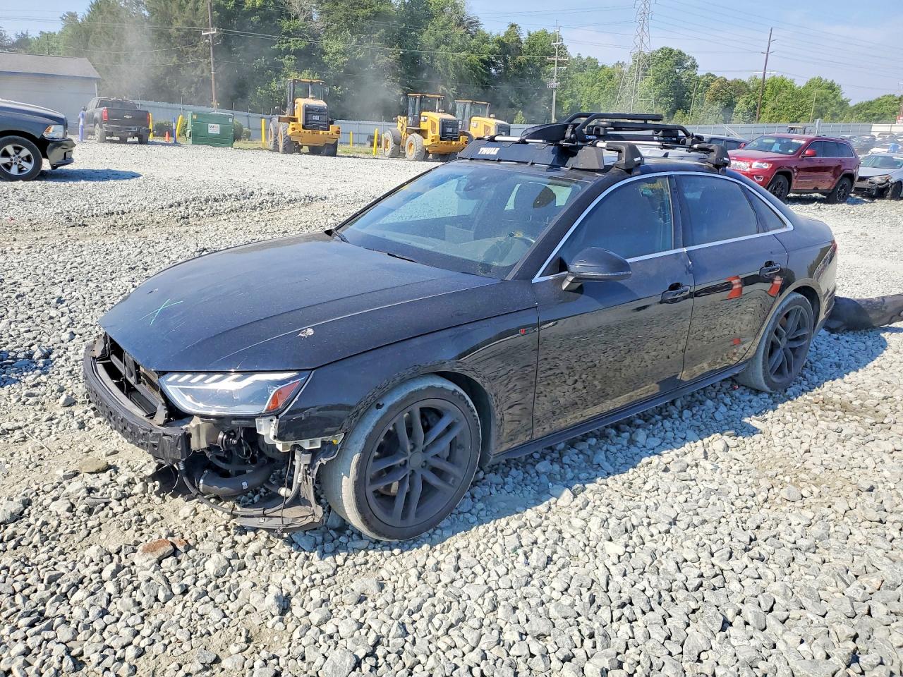2022 Audi A4 S line Premium Plus, VIN WAUEAAF41NN011826 — Перед