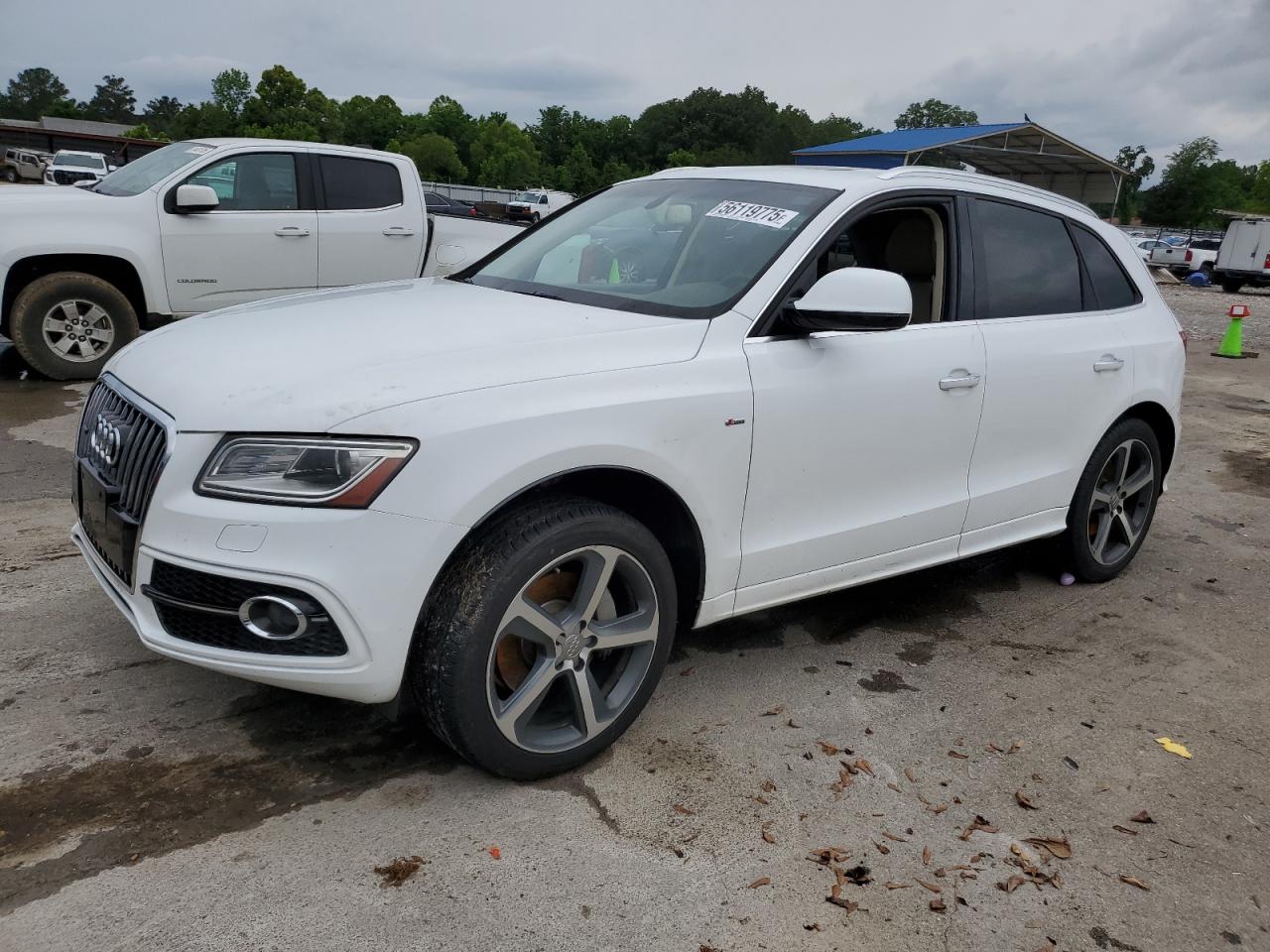 2016 Audi Q5 Premium Plus, VIN WA1D7AFP7GA046222 — Rear end