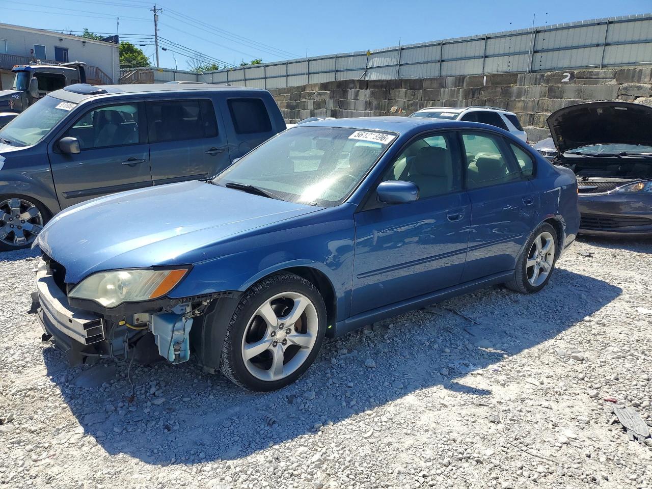 2008 Subaru Legacy Limited, VIN 4S3BL626787224101 — Перед