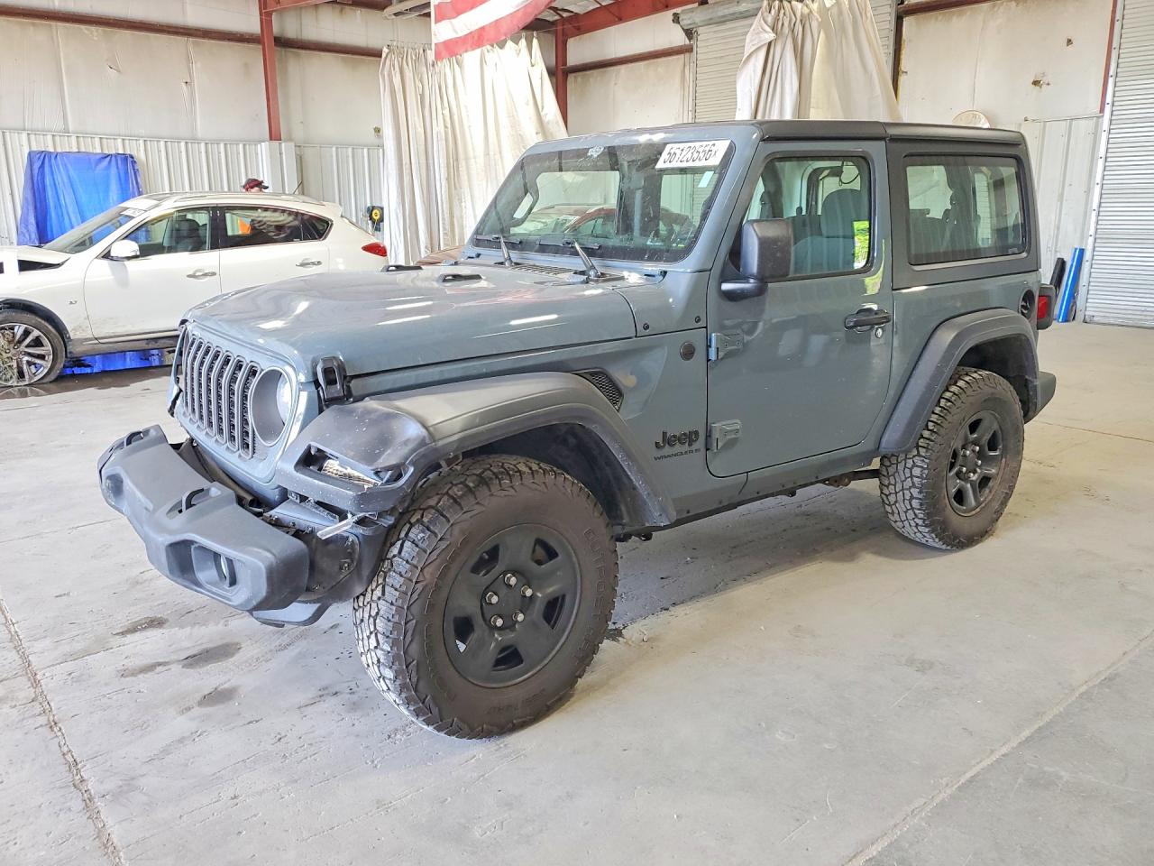 2025 Jeep Wrangler Willys, VIN 1C4PJXAN4SW522628 — Front end