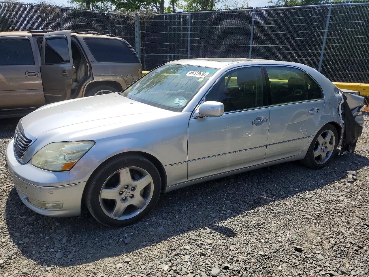 2006 Lexus LS 430, VIN JTHBN36FX65052818 — Rear end