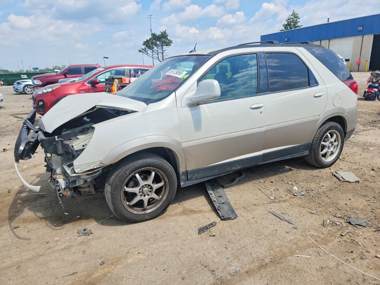 2005 Buick Rendezvous, VIN 3G5DA03EX5S528254 — Front end