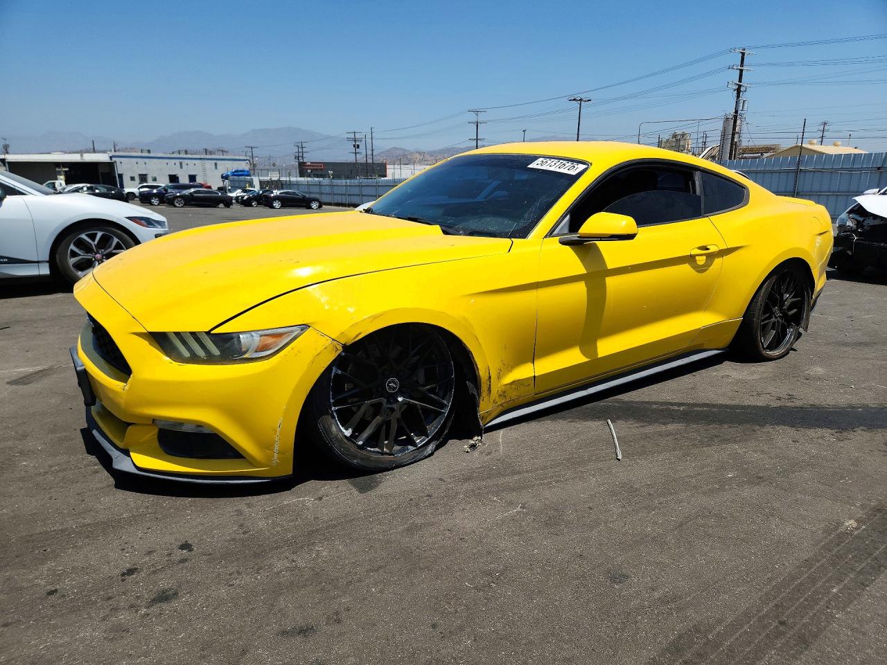 2016 Ford Mustang EcoBoost Premium, VIN 1FA6P8TH9G5304923 — Undercarriage