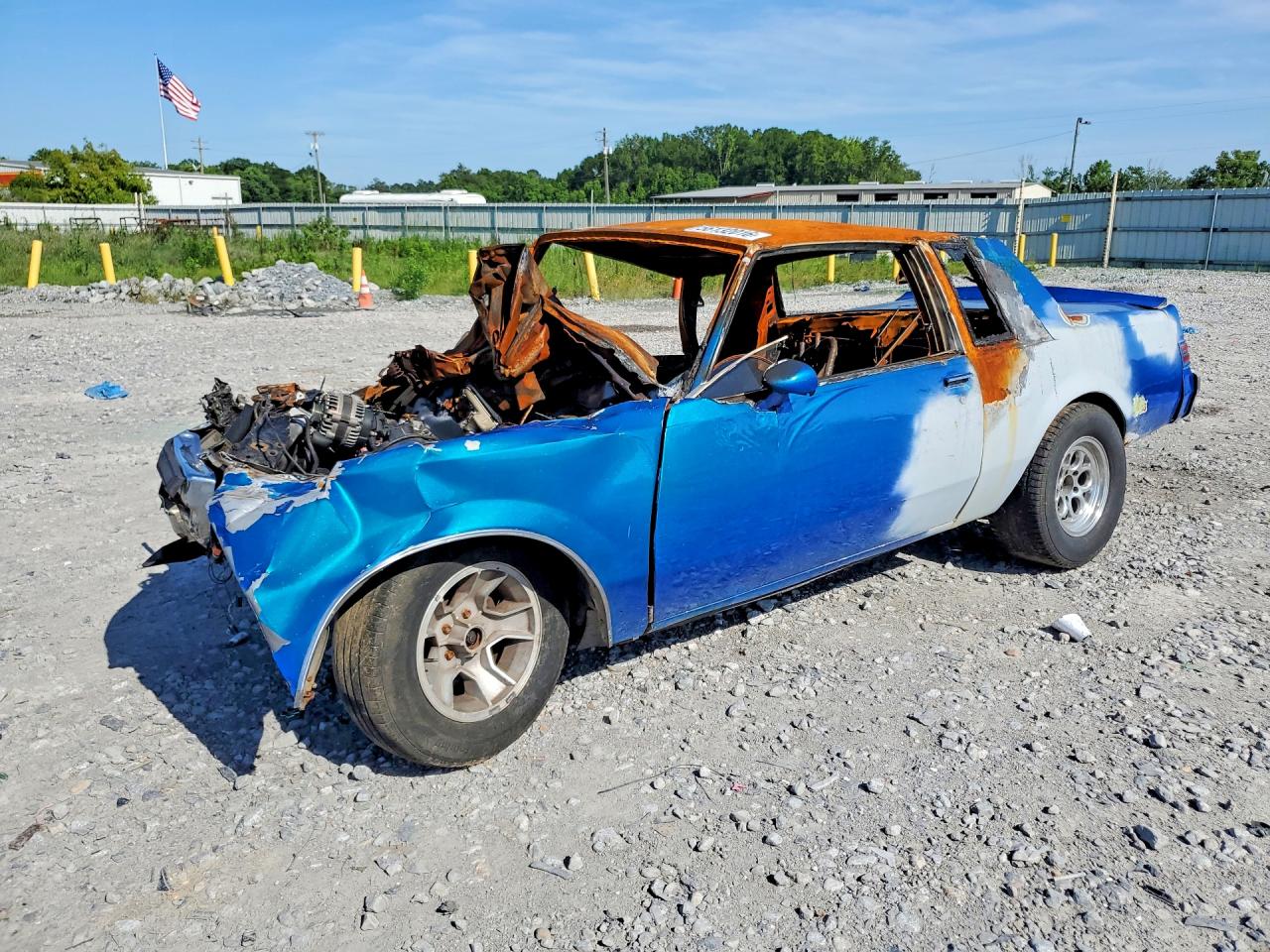 1986 Buick Regal, VIN 1G4GM47Y9GP447574 — Burn