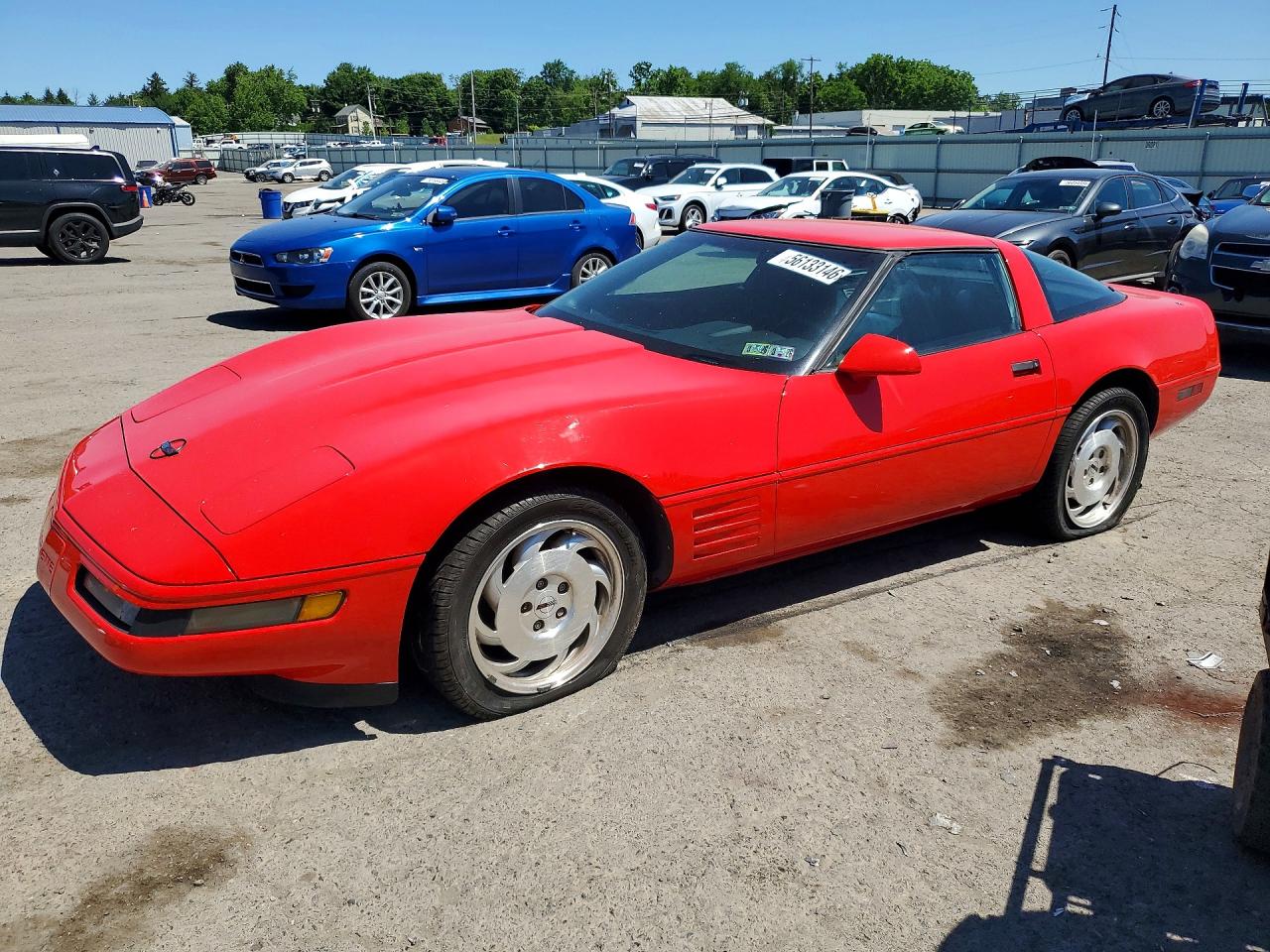 1993 Chevrolet Corvette, VIN 1G1YY23P7P5112798 — Minor dents and scratches