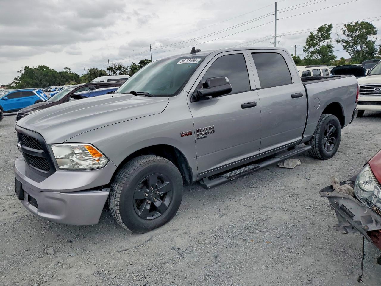 2021 Ram 1500 Tradesman, VIN 3C6RR7KT6MG587732 — Water / flood