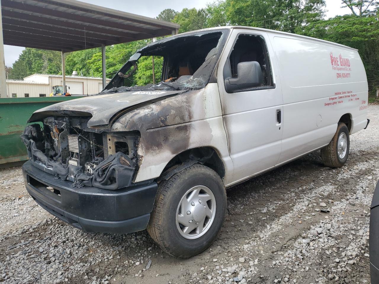 2013 Ford Econoline Cargo Commercial, VIN 1FTNS2EW6DDB11191 — Burn