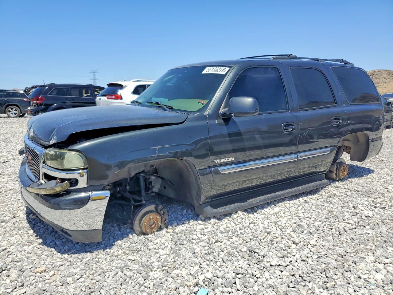 2003 GMC Yukon SLT, VIN 1GKEC13T63R279905 — Вандализм