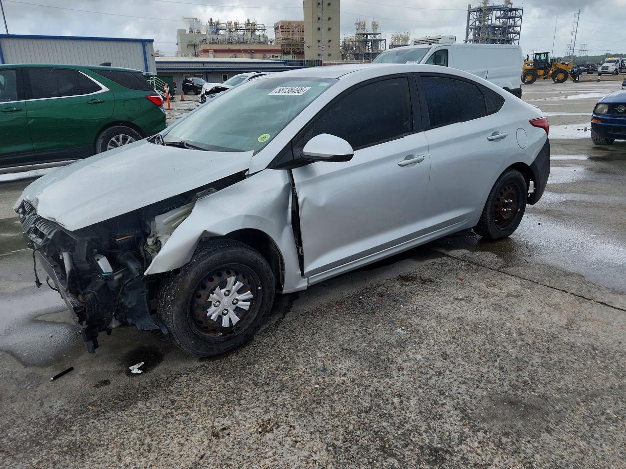 2019 Hyundai Accent SE, VIN 3KPC24A34KE047713 — Front end