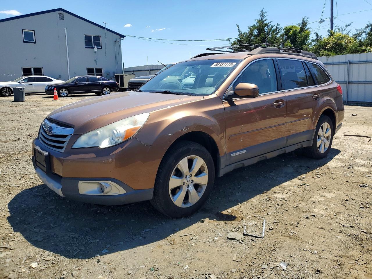 2012 Subaru Outback Limited, VIN 4S4BRDJC9C2258374 — Rear end