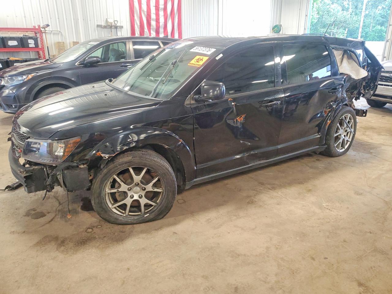 2017 Dodge Journey GT, VIN 3C4PDDEG3HT703428 — Front end