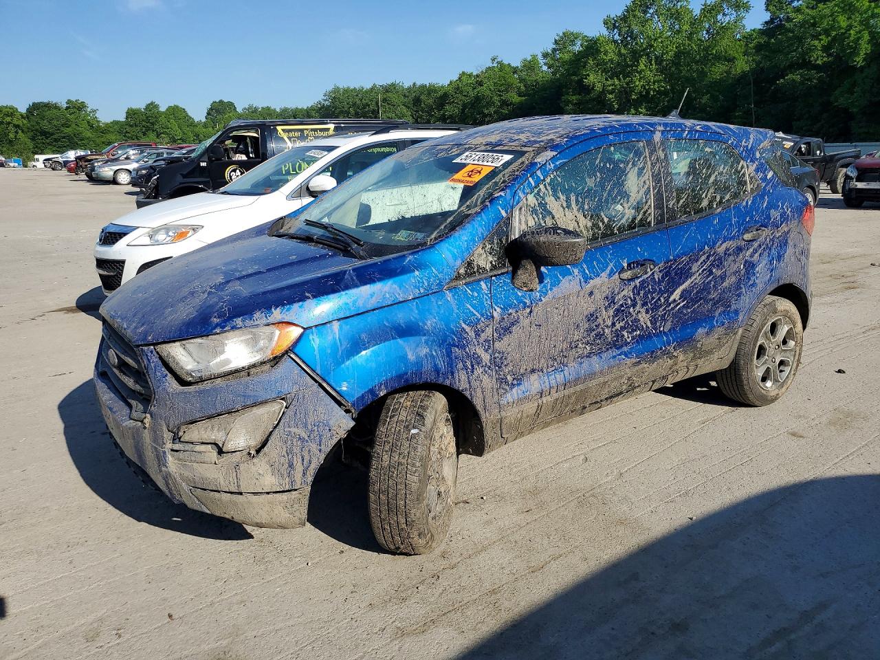 2021 Ford EcoSport S, VIN MAJ3S2FE7MC437915 — Rollover