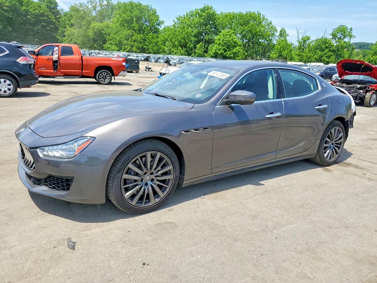 2020 Maserati Ghibli S Q4, VIN ZAM57YTA6L1355396 — Rear end