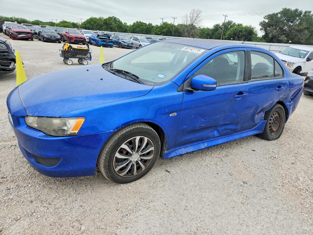 2015 Mitsubishi Lancer ES, VIN JA32U2FU0FU010918 — Rear end