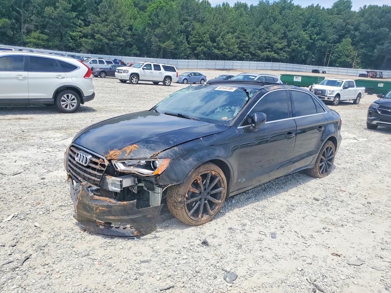 2015 Audi A3 Premium, VIN WAUAJGFF4F1034867 — Rollover