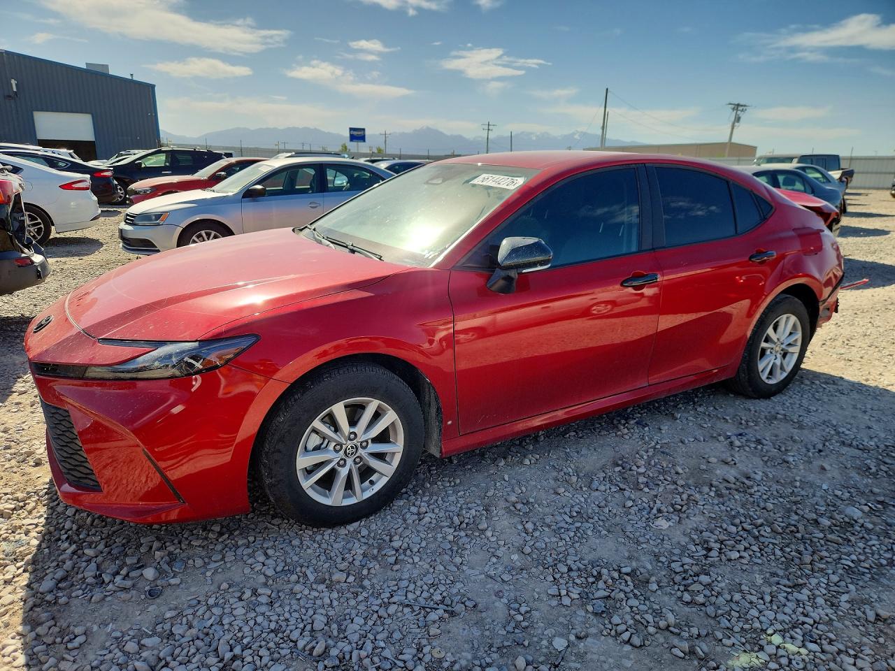 2025 Toyota Camry LE, VIN 4T1DBADK2SU006418 — Rear end